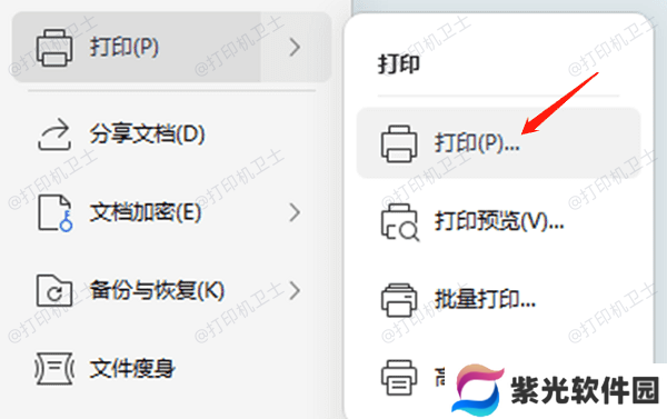 使用打印机共享打印