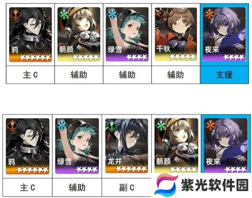 新月同行新手平民强力阵容配队一览