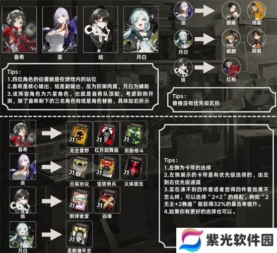 新月同行音希最强阵容配队全攻略