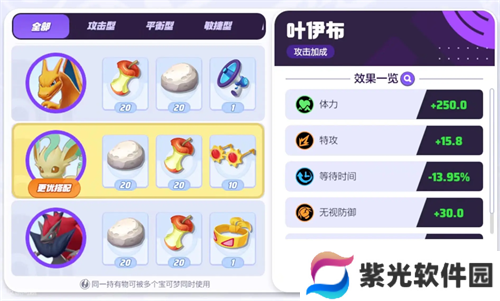 宝可梦大集结叶伊布持有物怎么选