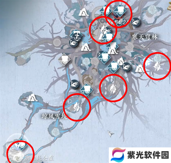 逆水寒手游九光寒林野外强敌位置在哪
