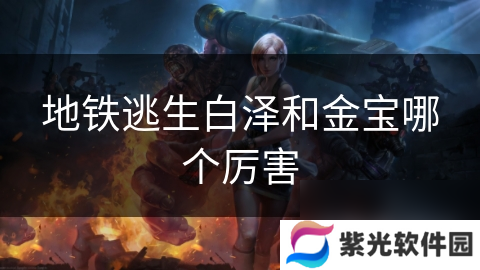 地铁逃生白泽和金宝哪个厉害